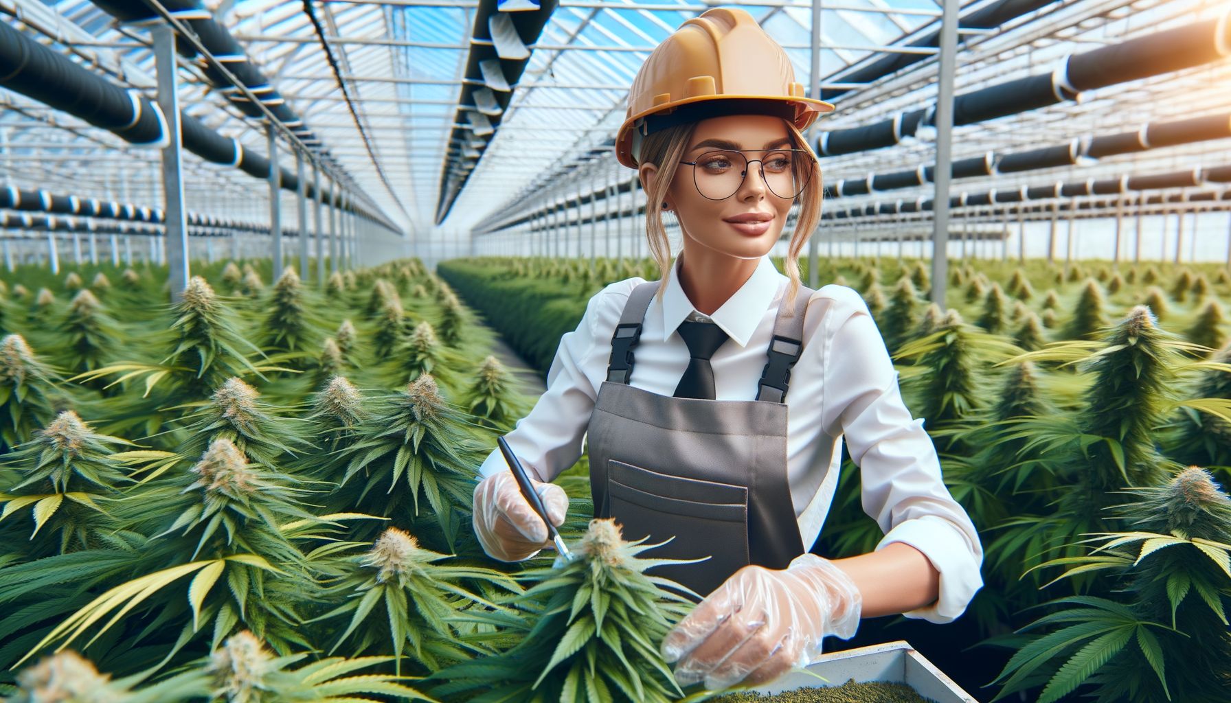 Optimale Ernte von Cannabis